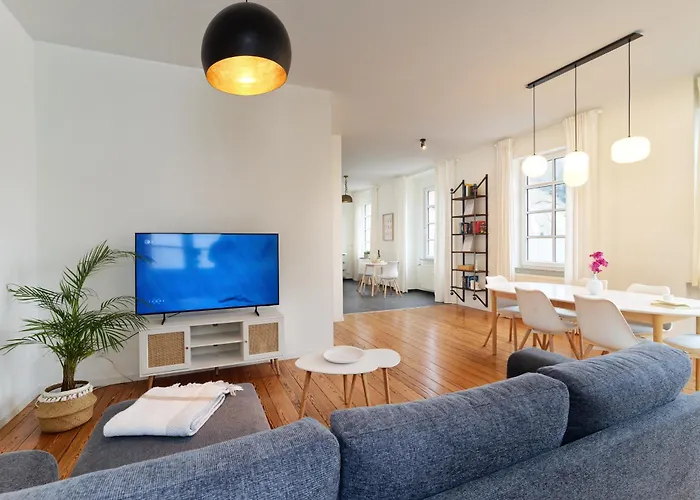 5-sterne-dtv-ferienwohnung In Fuer 6 Personen - Zentral & Stilvoll, Parkplatz & Wlan 公寓 *